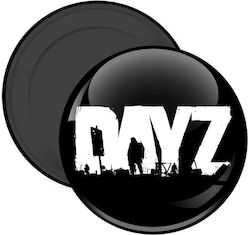 DayZ, Magnet de frigider rotund cu dimensiunea de 5 cm