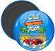Round Metallic Magnet 5x5cm