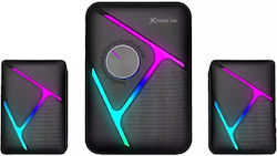 Xtrike Me SK-610 2.1 με Ισχύ 11W Μαύρα