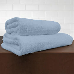 Palatex Set 2 Hotel Towels Light Blue