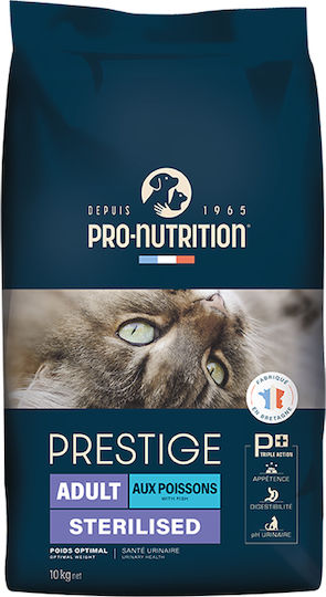 Flatazor Prestige Ξηρά Τροφή για Ενήλικες Στειρωμένες Γάτες με Ευαίσθητο Ουροποιητικό με Ψάρια 10kg