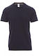 Payper SUNSET Men's Short Sleeve Promotional T-Shirt Navy Blue