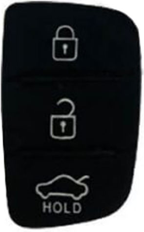 Car Key Shell with Blade with 3 Buttons for Hyundai