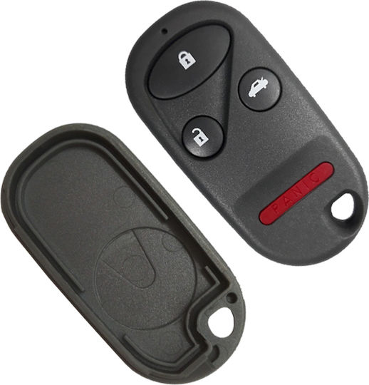 Car Key Shell with 4 Buttons for Honda