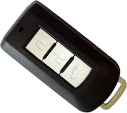 Car Key Shell with 3 Buttons for Mitsubishi