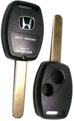 Car Key Shell with Blade with 2 Buttons for Honda