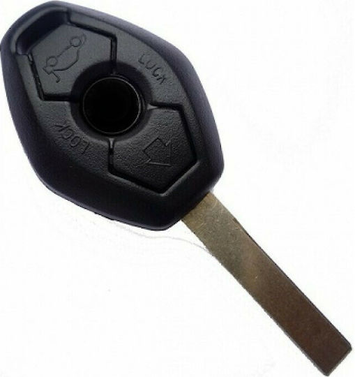 Car Key Shell with Blade with 3 Buttons for Bmw