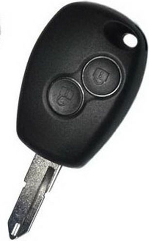 Renault Κέλυφος Κλειδιού Αυτοκινήτου με Λάμα με 2 Κουμπιά για Renault