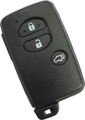 mit 3 Tasten für Toyota