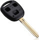 Toyota Car Key Shell with Blade with 3 Buttons for Toyota