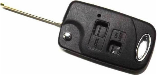 Toyota Ключодържател за автомобил с острие с 2 бутона за Тойота