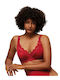Bra with Light Padding Red