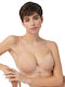 Ysabel Mora Plunge Plunge Bra with Light Padding Underwire Beige