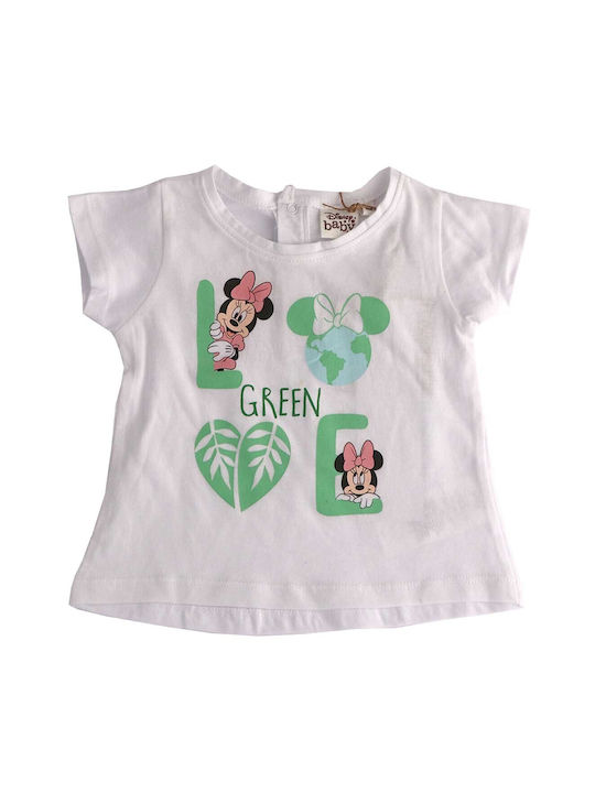 Disney Tricou pentru copii Alb