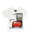 Παιδικό T-shirt Λευκό Cars