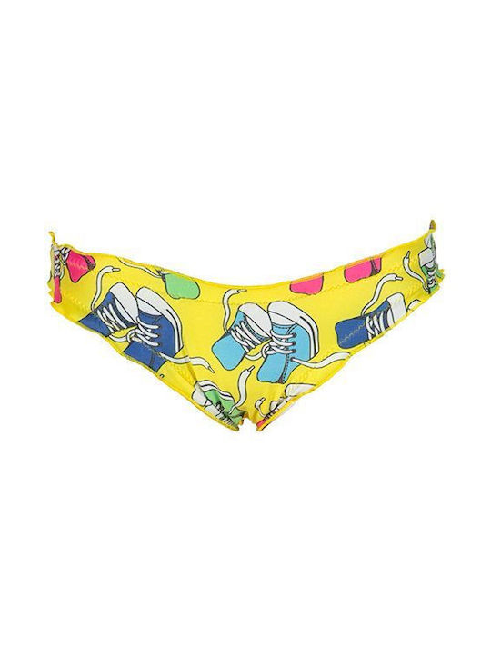 SugarFree Kids Swimwear Swim Briefs Yellow