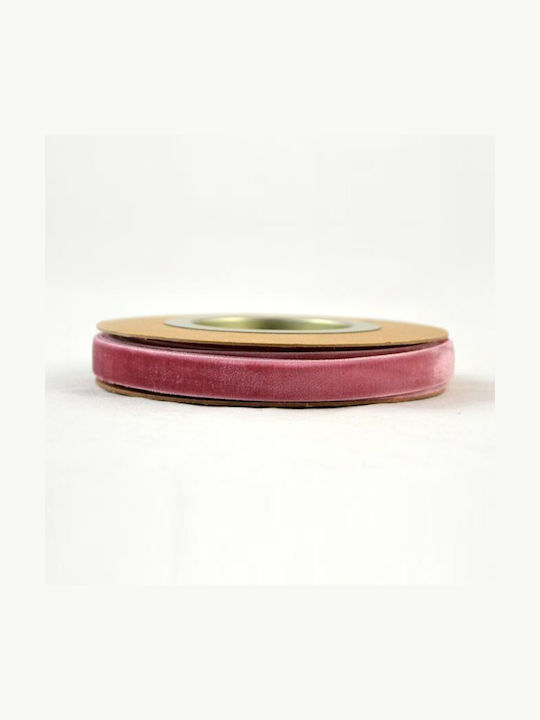 Weihnachtliche Farbband Stoff Rosa 1800x0.6cm 1Stück