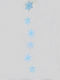 Christmas Garland Blue 108x15cm 1pc