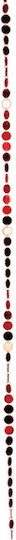 Christmas Garland Red 180x3cm 1pc