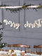 Merry Christmas Christmas Garland Gold 87x17cm 1pc
