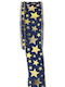 Kappa Decor Weihnachtliche Farbband Stoff Blau 900cm 1Stück