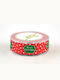 Kappa Decor Christmas Ribbon Red 900x4cm 1pc