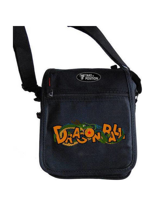 Anime Dragon Ball Logo Men's Bag Shoulder / Crossbody Black