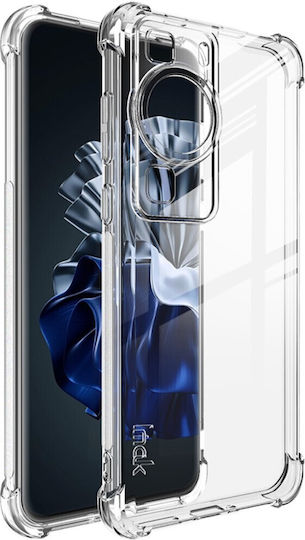 Imak Airbag Series reinforced corners Premium Back Cover Silicone Transparent (Huawei P60)