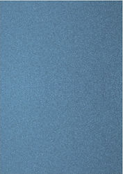 Knorr Cardboard Glitter A4 Blue