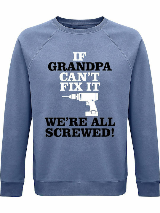 Grandpa Sweatshirt Blau