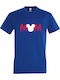 Mother T-shirt Blau Baumwolle