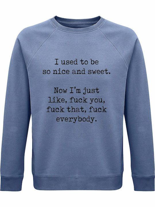 I Sweatshirt Navy Blue