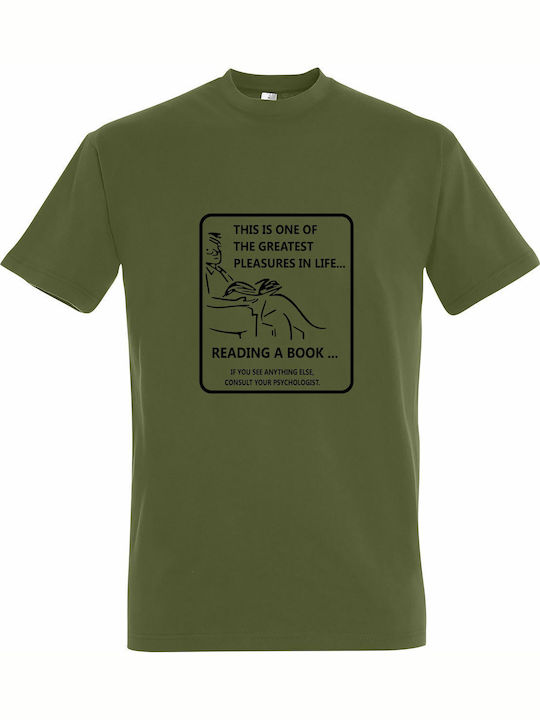 one T-shirt Khaki Cotton