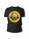 Frisky T-shirt Guns N' Roses Bullet σε Μαύρο χρώμα