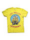 Pegasus Hermanos T-shirt Κίτρινο Βαμβακερό