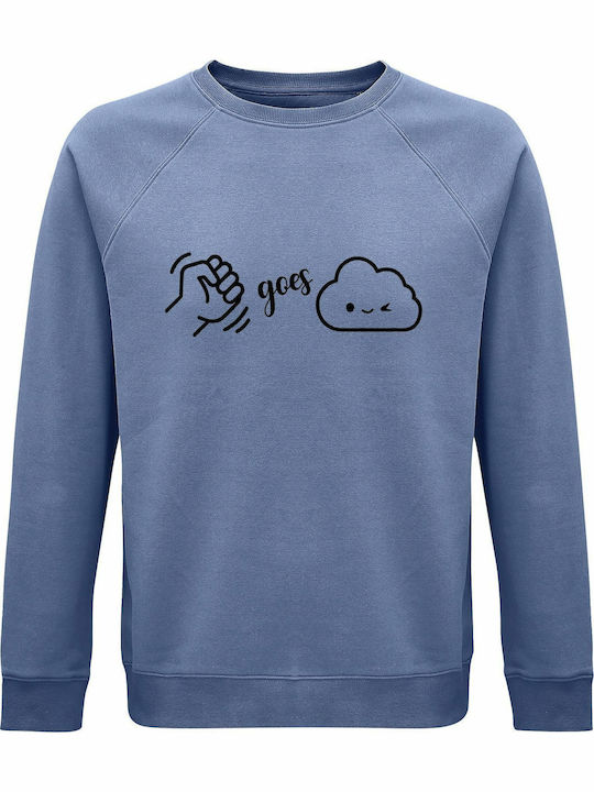 Cloud Sweatshirt Blue