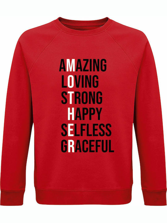 Mother Sweatshirt Red