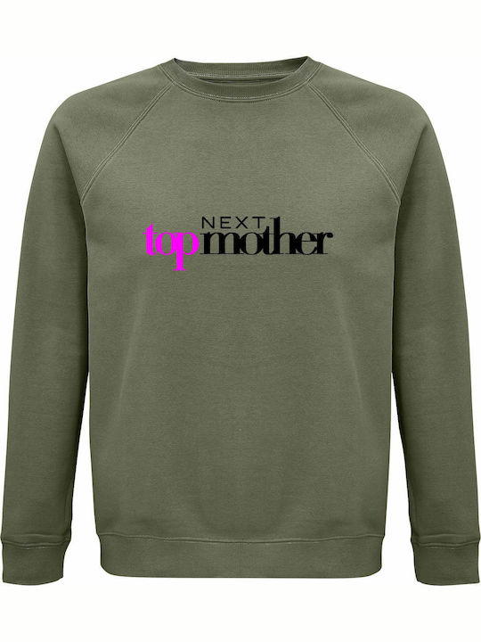 Top Mother Sweatshirt Khaki