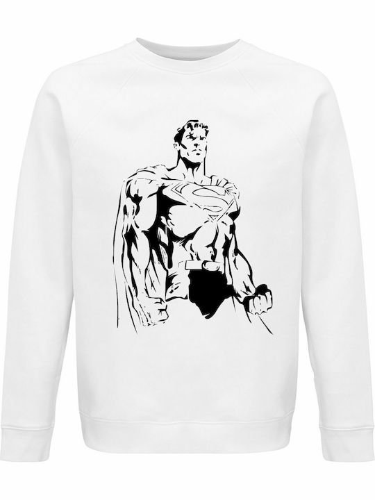 Sweatshirt Superman Weiß