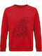 Old School Sweatshirt Red