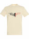 T-shirt Batman Beige Cotton