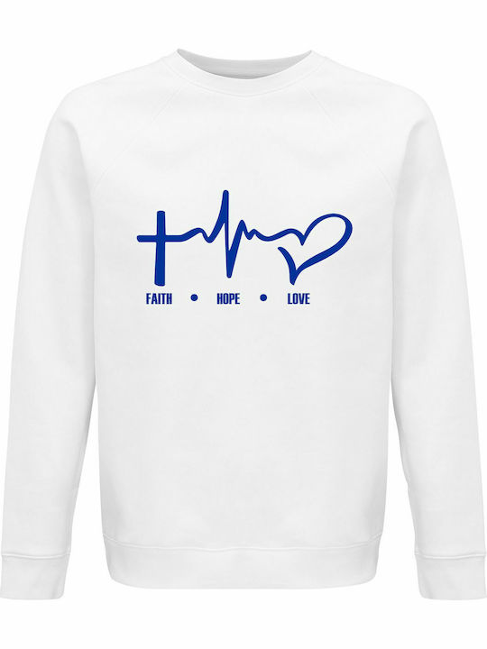 Faith Sweatshirt White