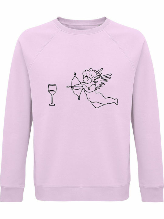 Love God Sweatshirt Pink