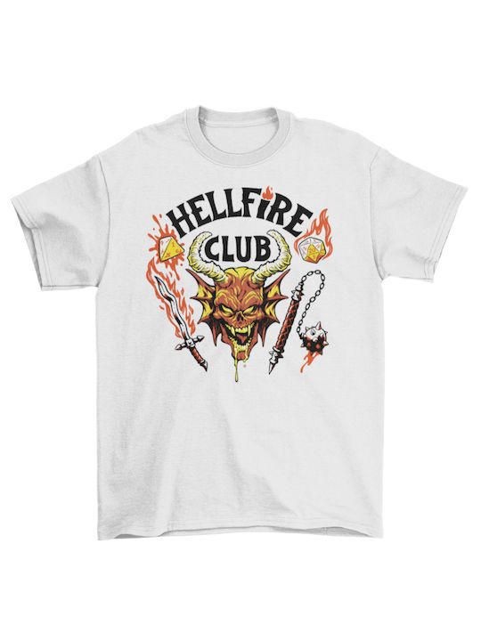 T-shirt Hellfire Club Weiß