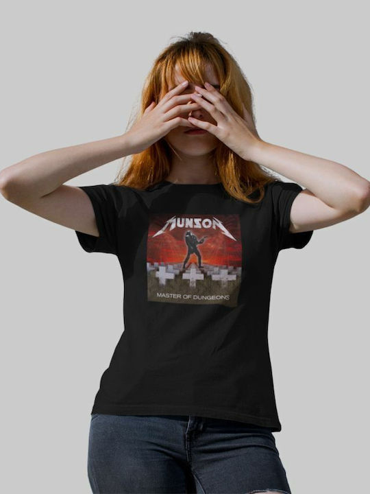 T-shirt Stranger Things master σε Μαύρο χρώμα