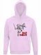 kirikoko Iron Maiden, The Trooper Hoodie Iron Maiden Pink