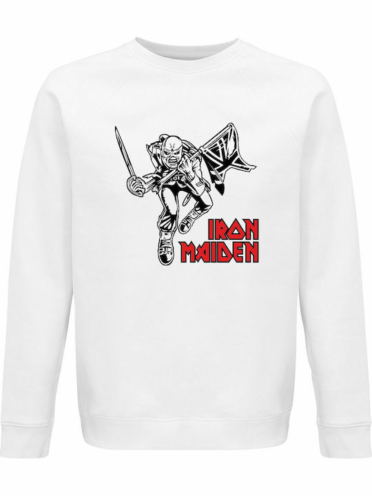 Sweatshirt Iron Maiden White