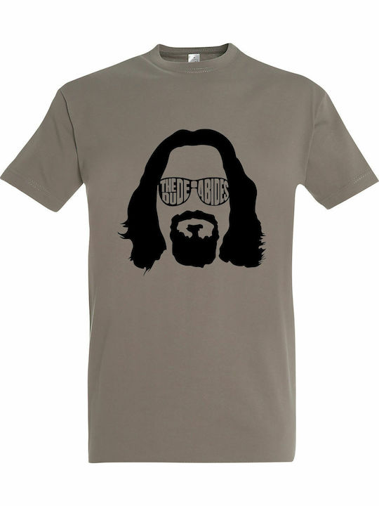 The Dudes Abides, The Big Lebowski T-shirt Γκρι...
