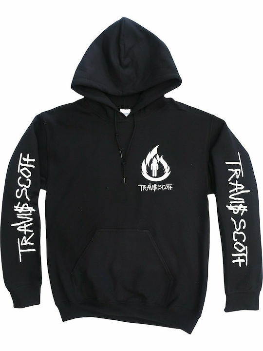 Travis Scott Hoodie Black