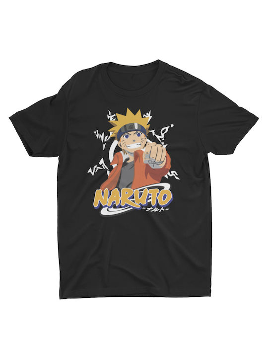 T-shirt Naruto Schwarz